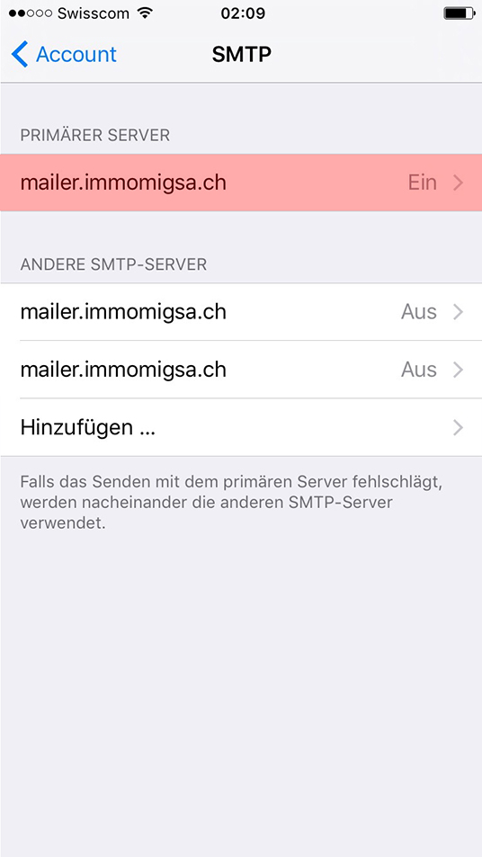 immomig email support iphone