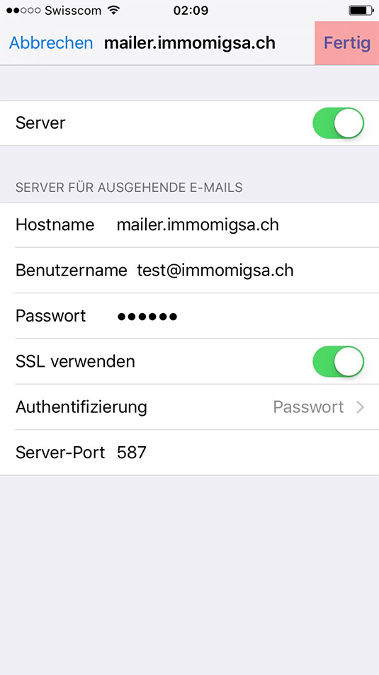 immomig email support iphone