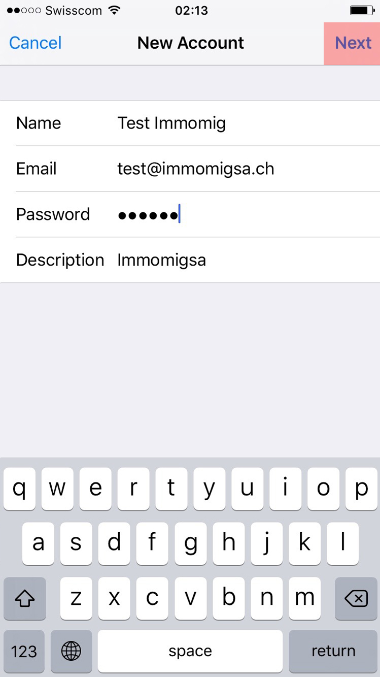 immomig email support iphone