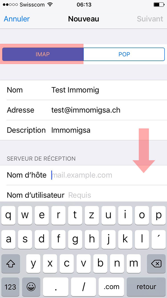 immomig email support iphone